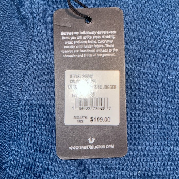 True Religion Joggers - Picture 2 of 5